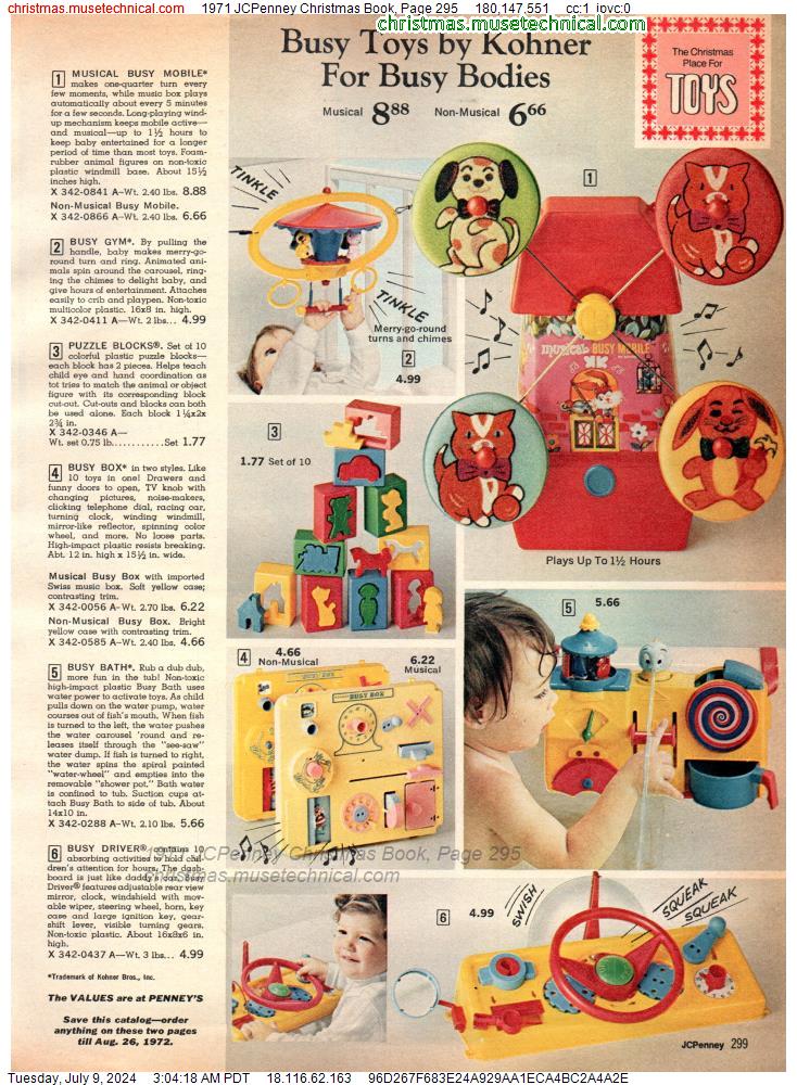 1971 JCPenney Christmas Book, Page 295