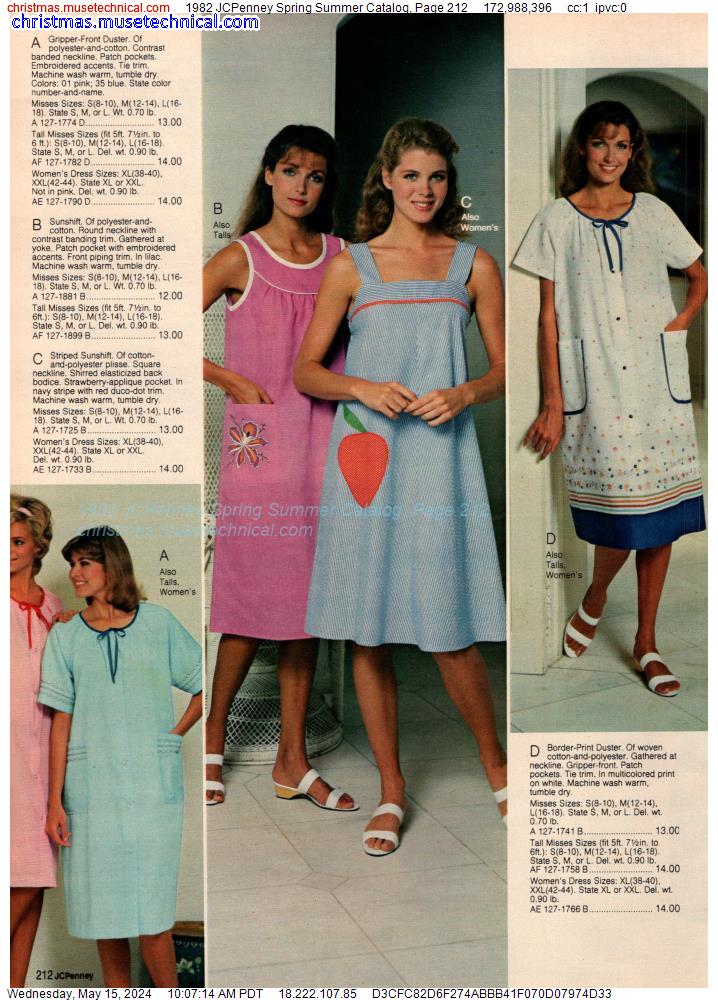 1982 JCPenney Spring Summer Catalog, Page 212