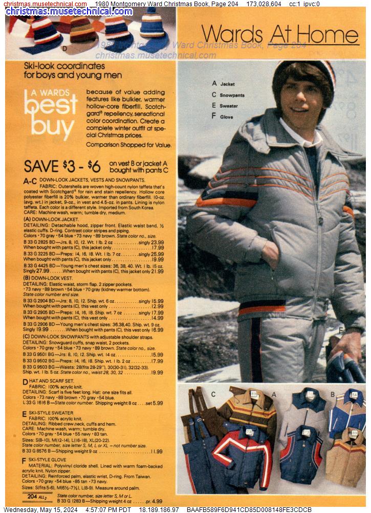 1980 Montgomery Ward Christmas Book, Page 204