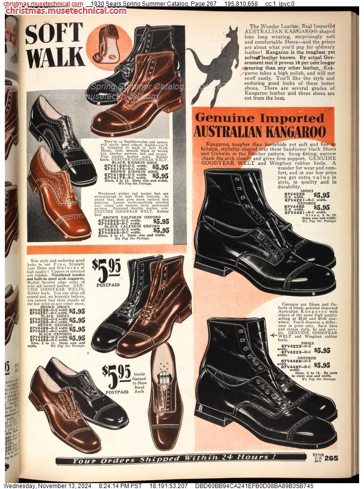 1930 Sears Spring Summer Catalog, Page 267