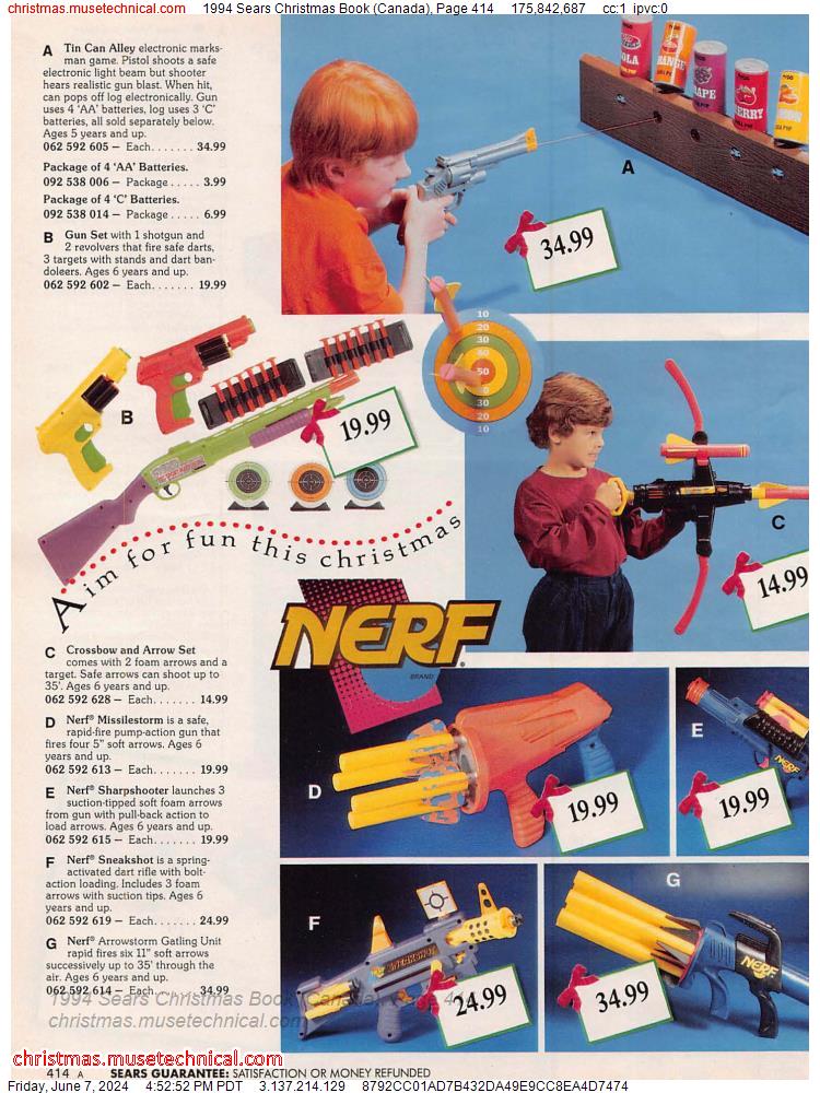 1994 Sears Christmas Book (Canada), Page 414