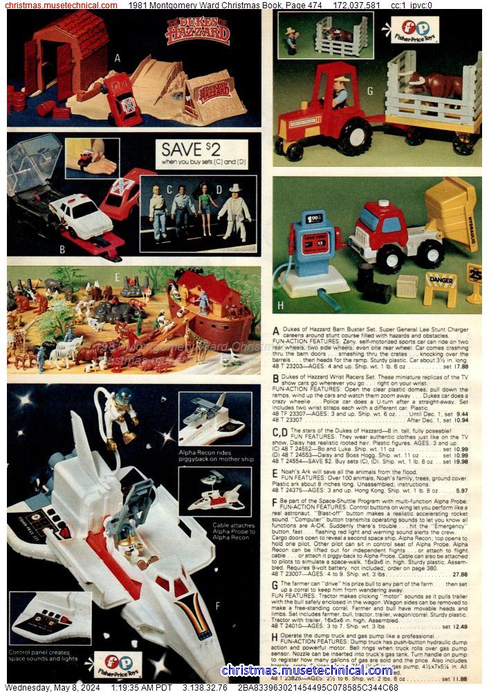 1981 Montgomery Ward Christmas Book, Page 474