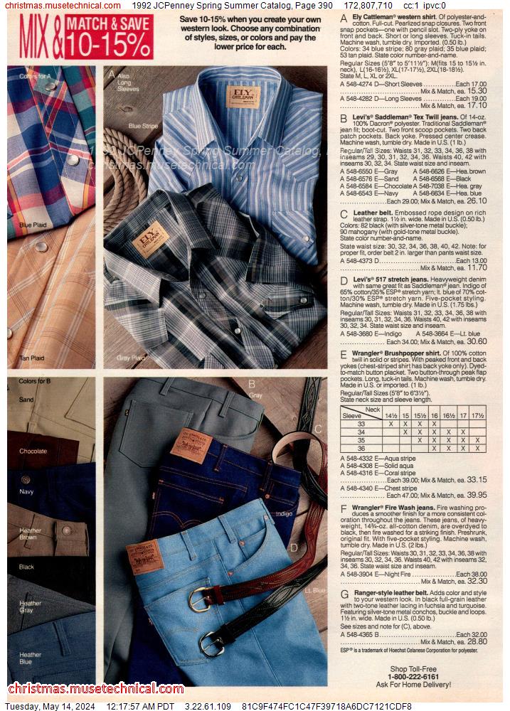 1992 JCPenney Spring Summer Catalog, Page 390