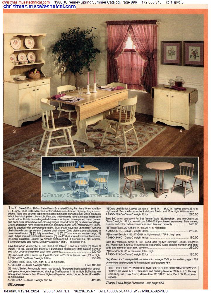 1986 JCPenney Spring Summer Catalog, Page 896