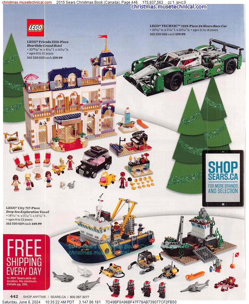 2015 Sears Christmas Book (Canada), Page 446