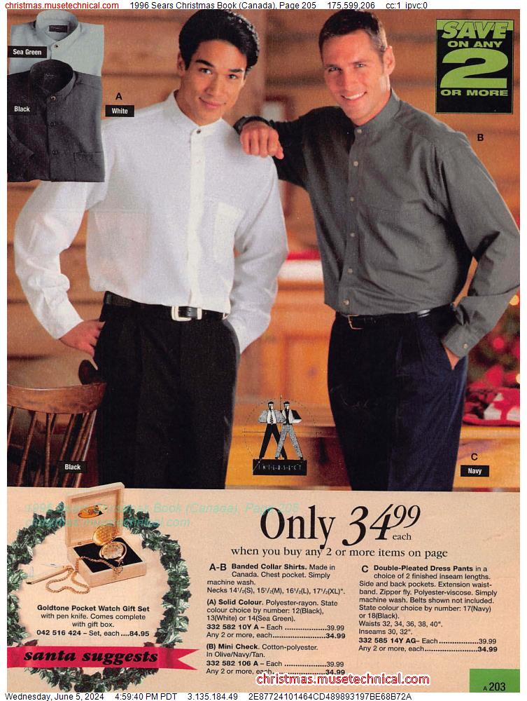 1996 Sears Christmas Book (Canada), Page 205