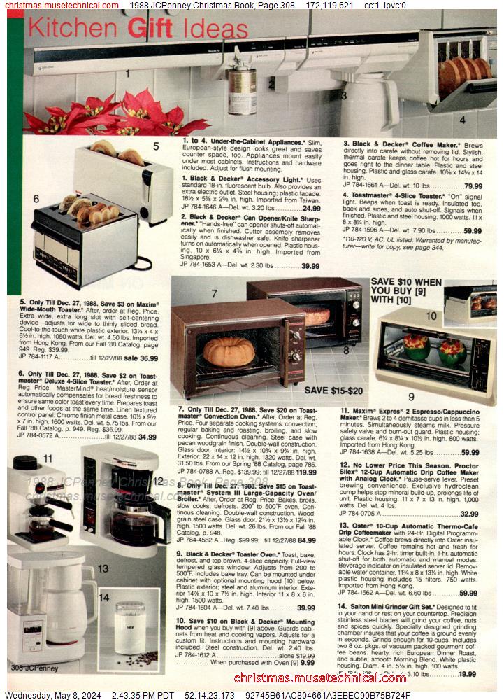 1988 JCPenney Christmas Book, Page 308