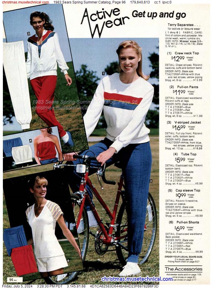 1983 Sears Spring Summer Catalog, Page 96
