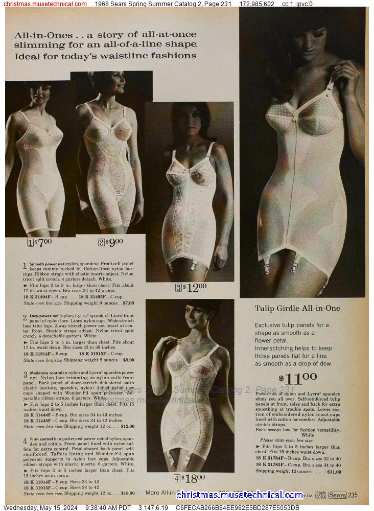 1968 Sears Spring Summer Catalog 2, Page 231