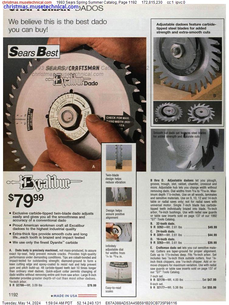 1993 Sears Spring Summer Catalog, Page 1192