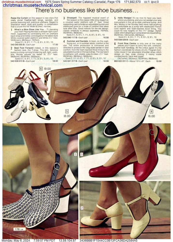 1975 Sears Spring Summer Catalog (Canada), Page 176