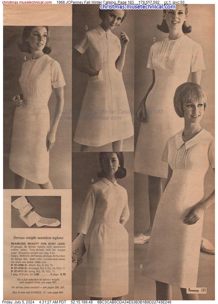1966 JCPenney Fall Winter Catalog, Page 183