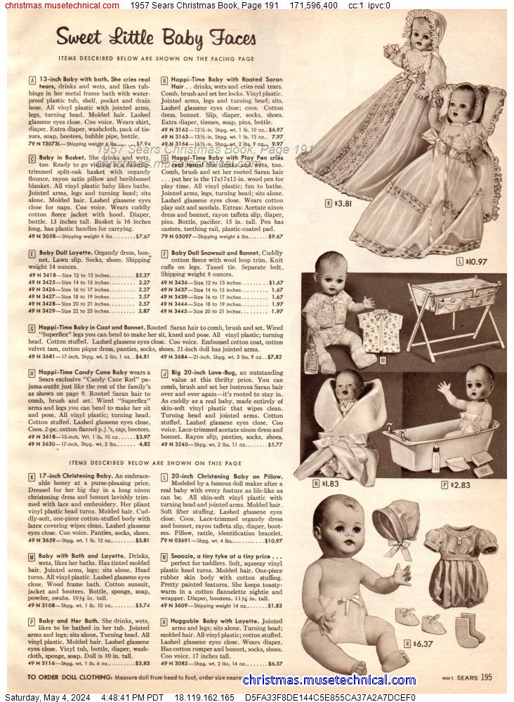 1957 Sears Christmas Book, Page 191