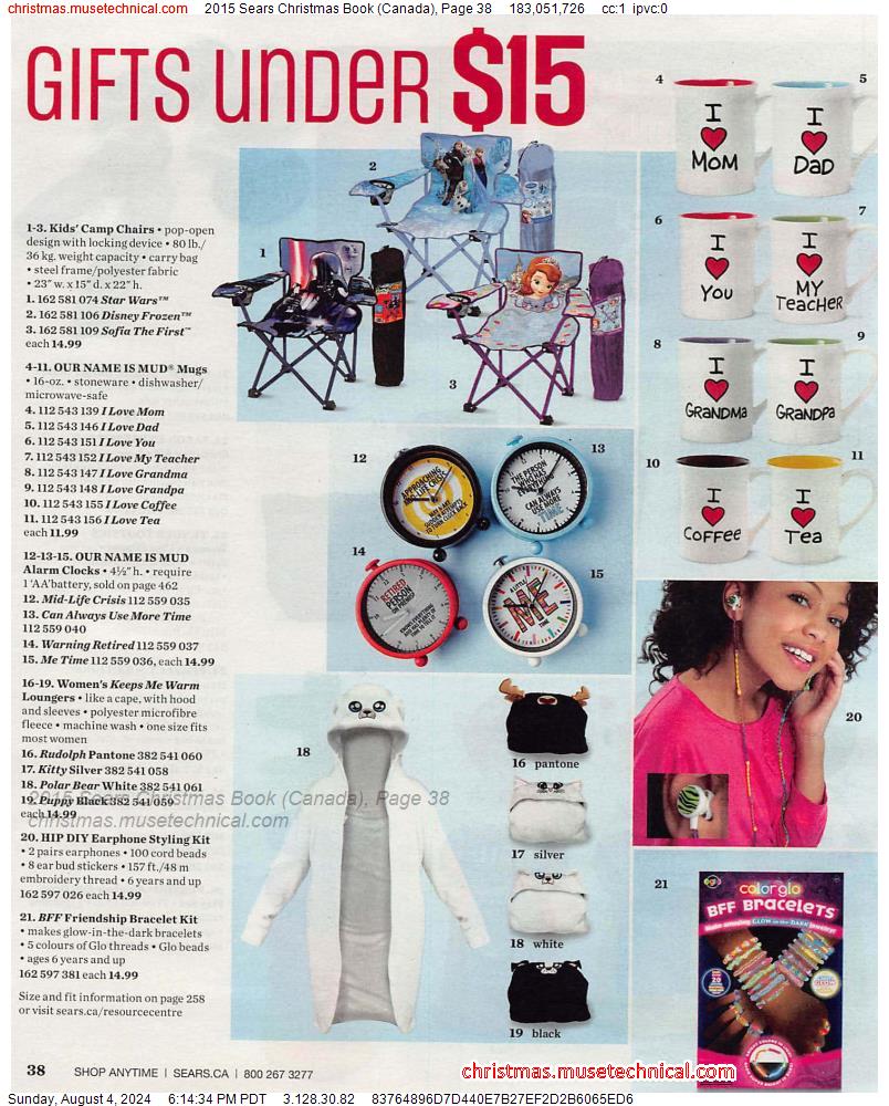 2015 Sears Christmas Book (Canada), Page 38