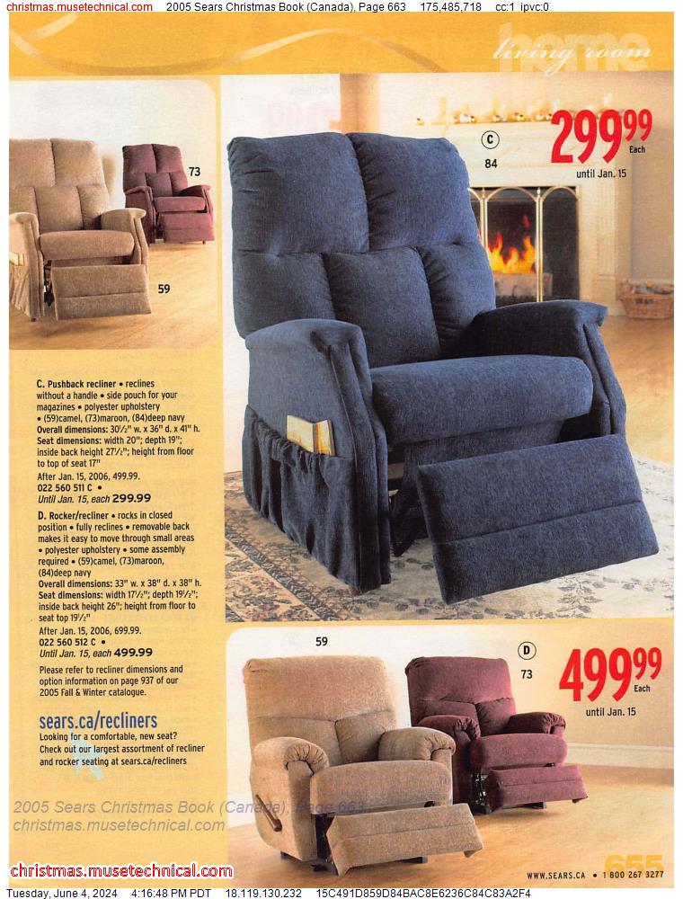 2005 Sears Christmas Book (Canada), Page 663