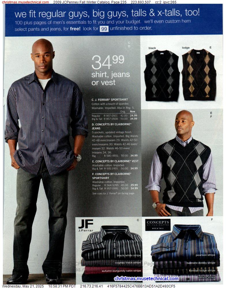 2009 JCPenney Fall Winter Catalog, Page 235