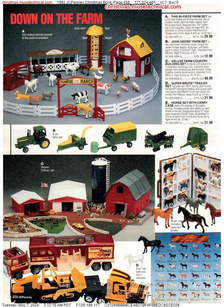 1992 JCPenney Christmas Book, Page 458