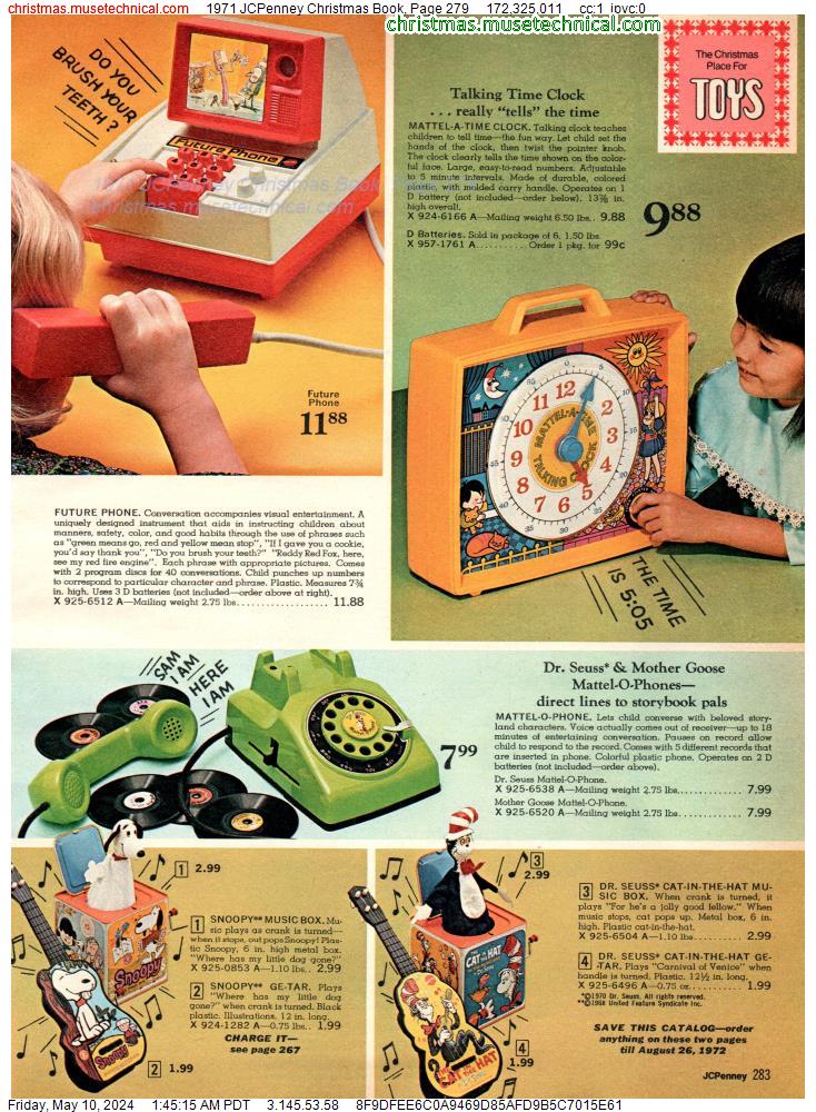 1971 JCPenney Christmas Book, Page 279
