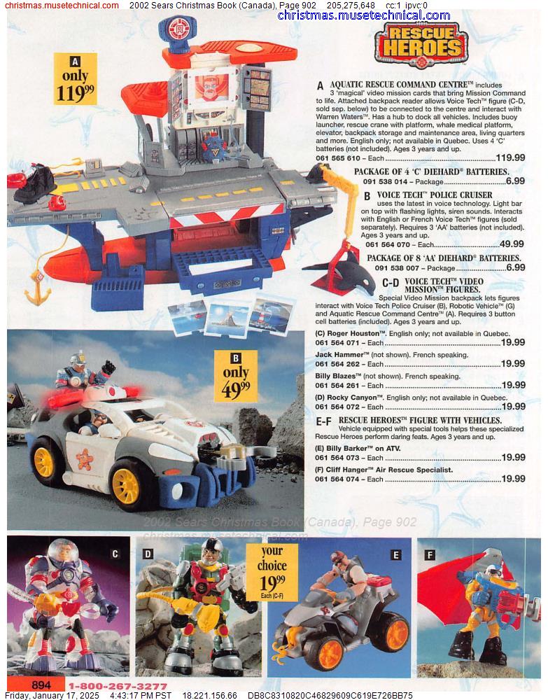 2002 Sears Christmas Book (Canada), Page 902