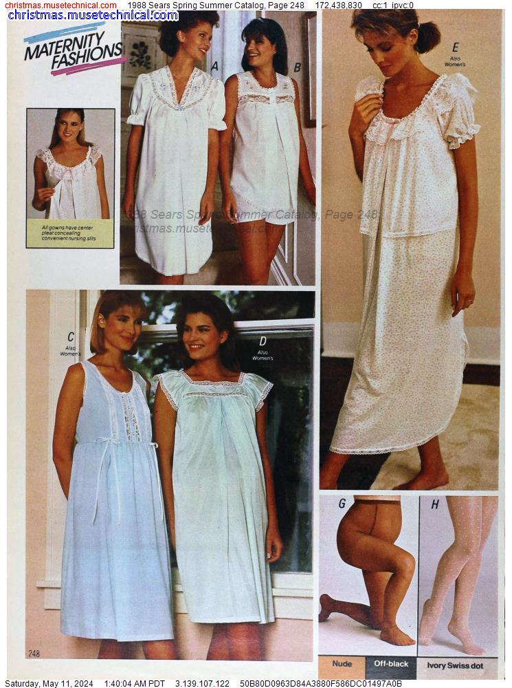 1988 Sears Spring Summer Catalog, Page 248