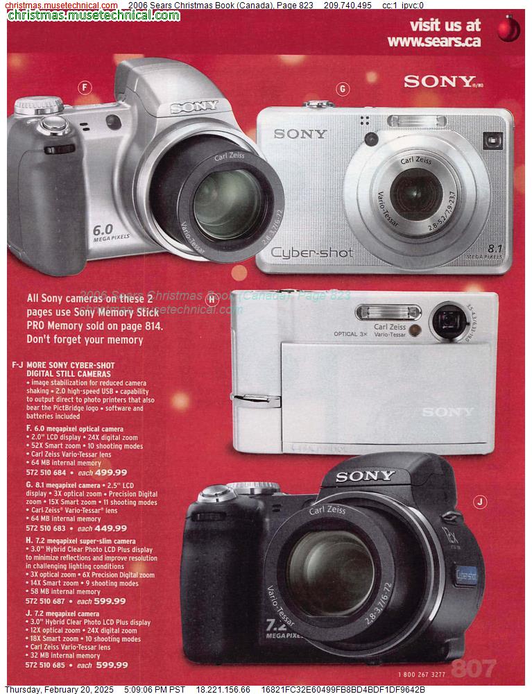 2006 Sears Christmas Book (Canada), Page 823