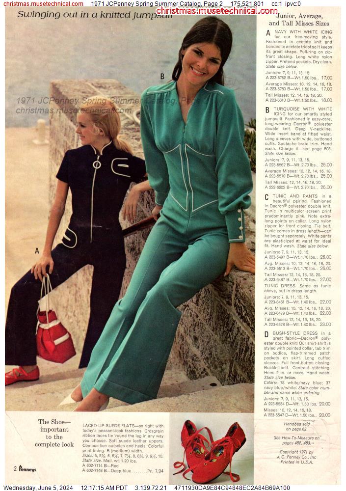 1971 JCPenney Spring Summer Catalog, Page 2