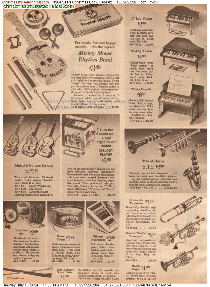 1964 Sears Christmas Book, Page 82