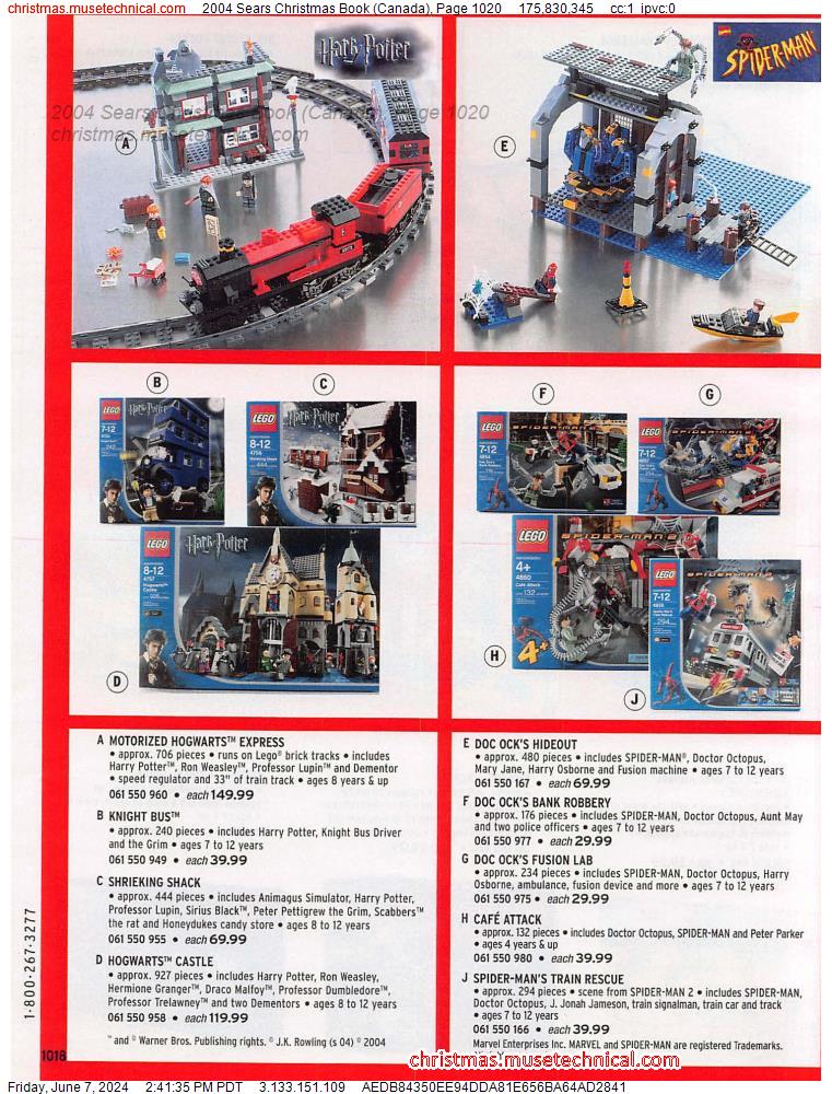 2004 Sears Christmas Book (Canada), Page 1020