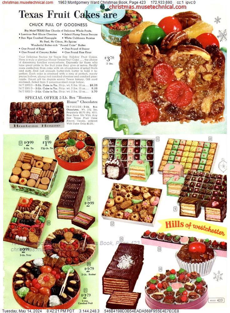 1963 Montgomery Ward Christmas Book, Page 423