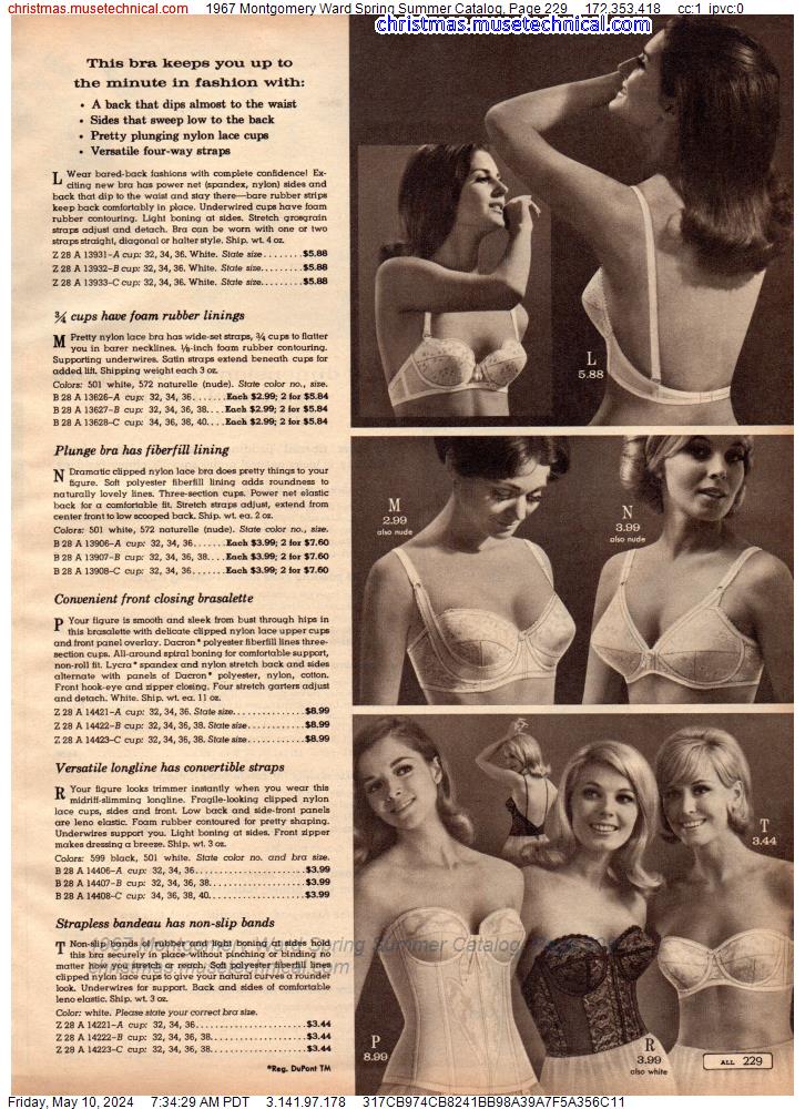 1967 Montgomery Ward Spring Summer Catalog, Page 229