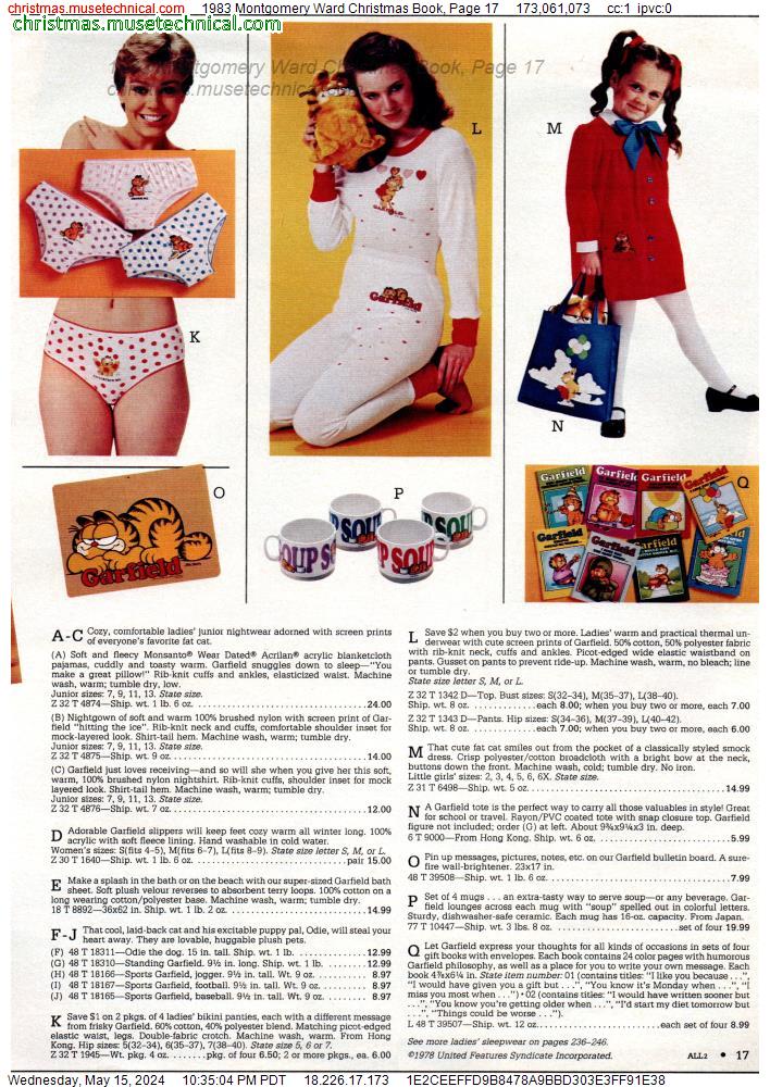 1983 Montgomery Ward Christmas Book, Page 17