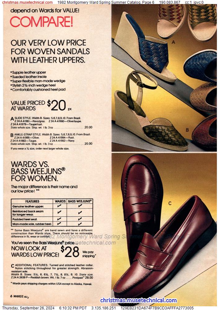 1982 Montgomery Ward Spring Summer Catalog, Page 6