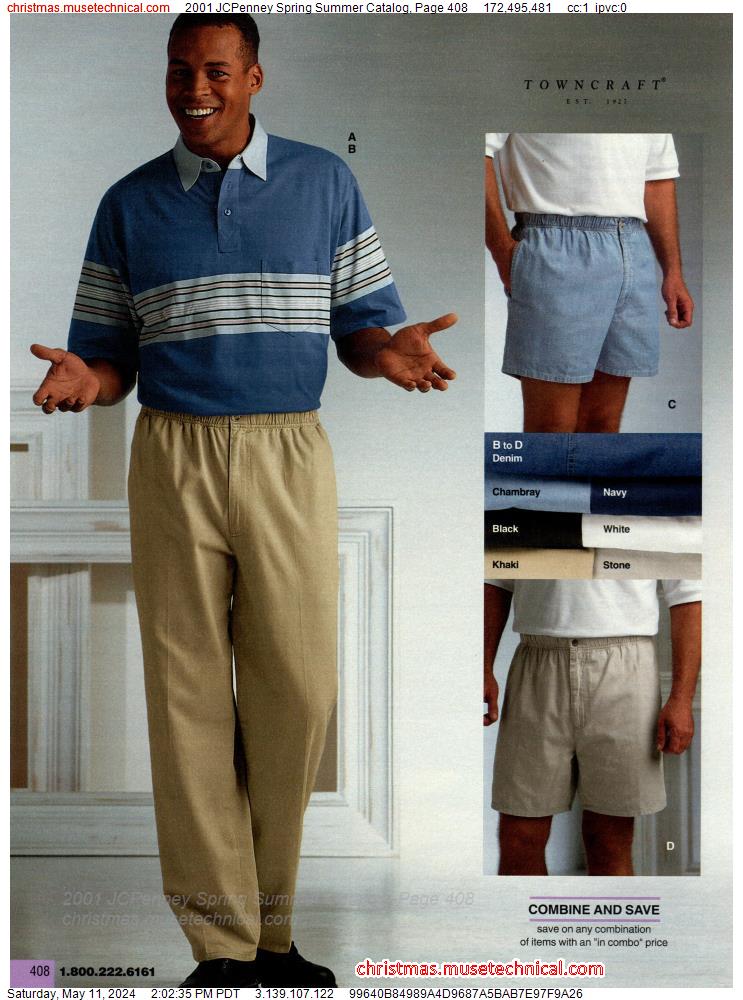 2001 JCPenney Spring Summer Catalog, Page 408