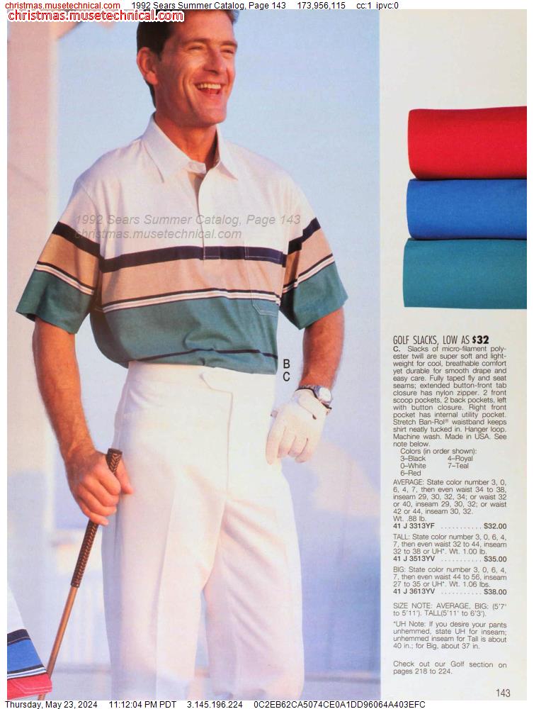 1992 Sears Summer Catalog, Page 143