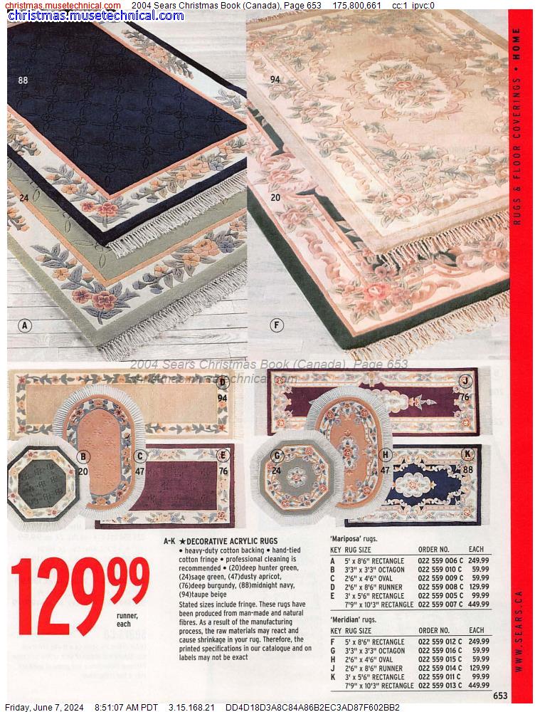 2004 Sears Christmas Book (Canada), Page 653