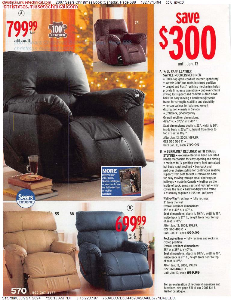 2007 Sears Christmas Book (Canada), Page 588