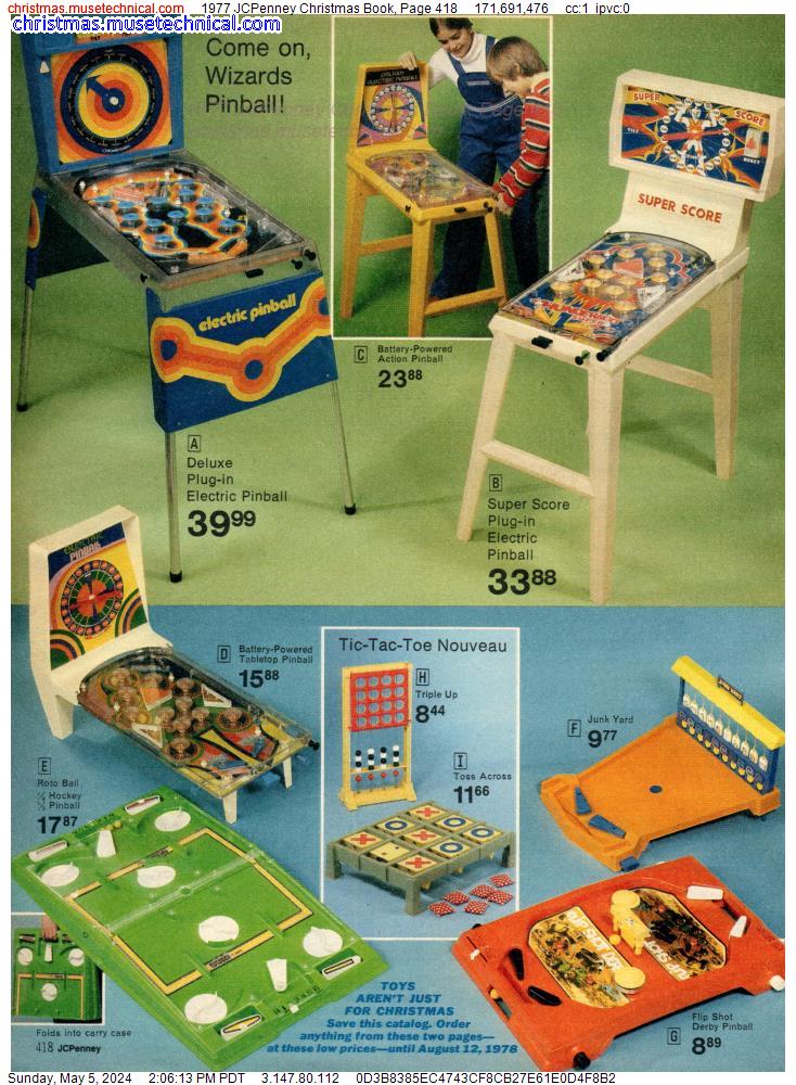 1977 JCPenney Christmas Book, Page 418