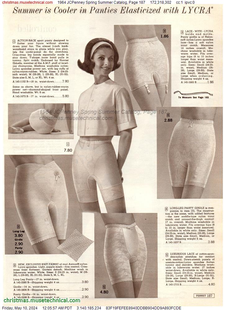 1964 JCPenney Spring Summer Catalog, Page 187