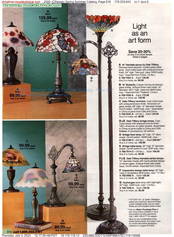 2000 JCPenney Spring Summer Catalog, Page 816