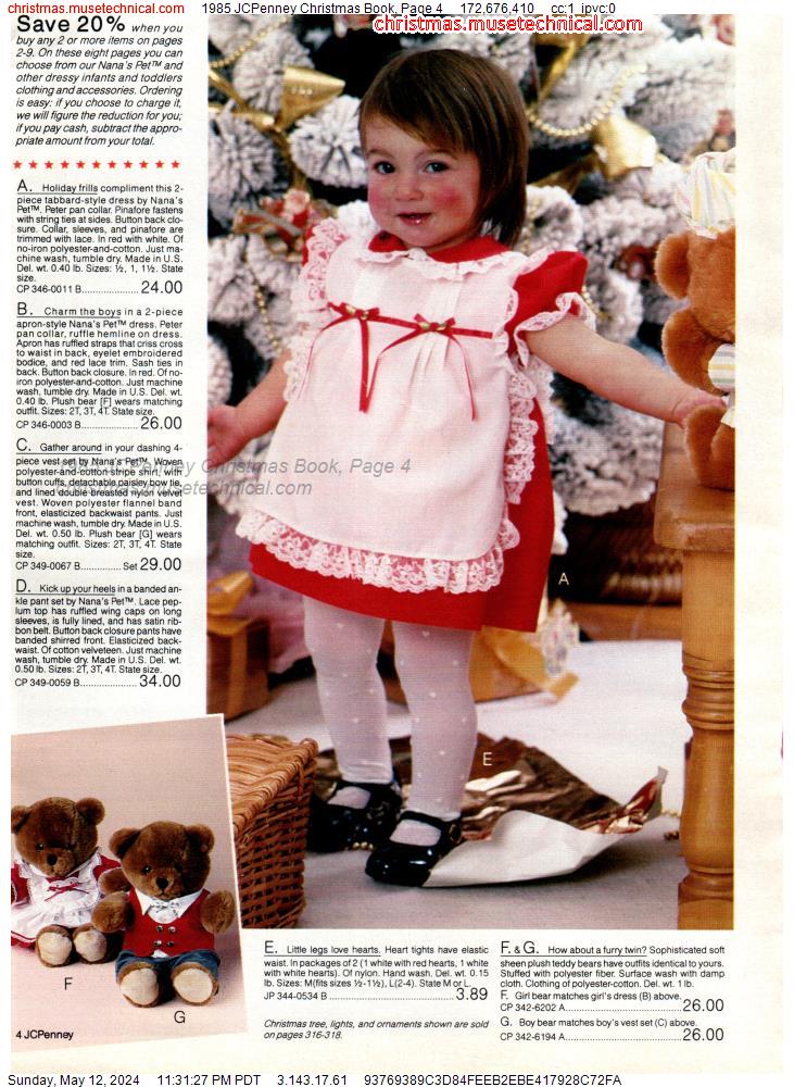 1985 JCPenney Christmas Book, Page 4