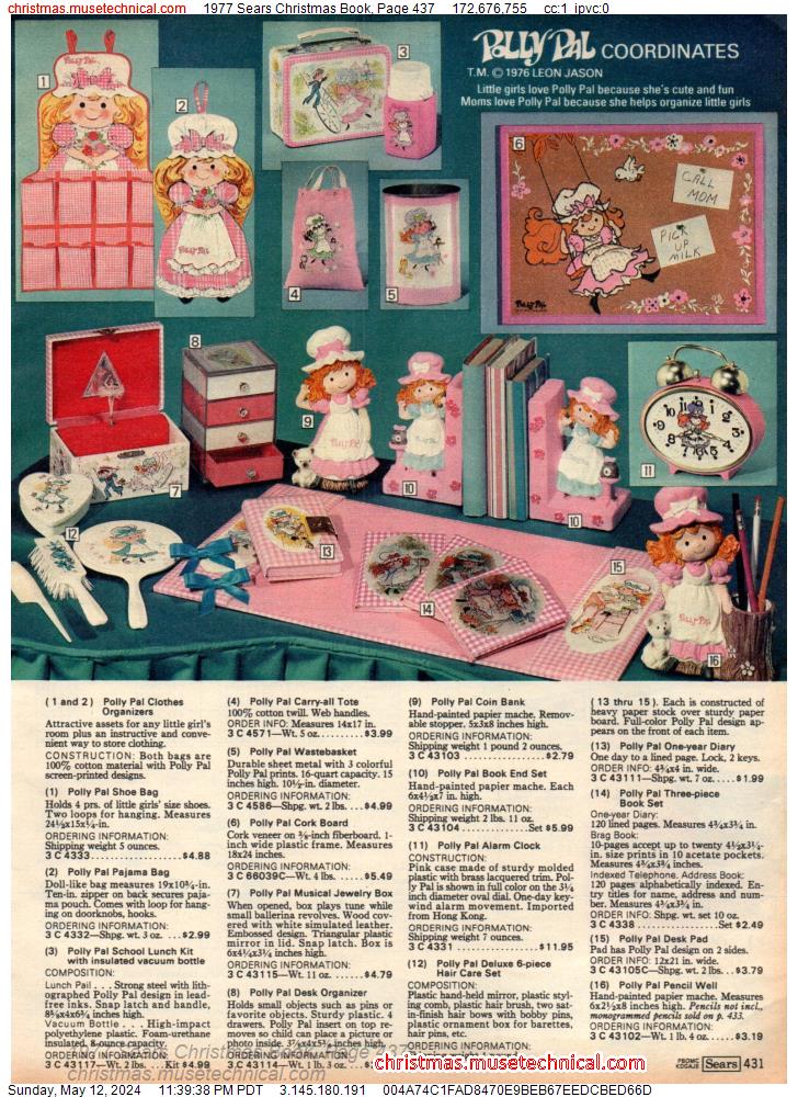 1977 Sears Christmas Book, Page 437