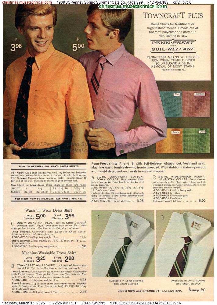 1969 JCPenney Spring Summer Catalog, Page 399