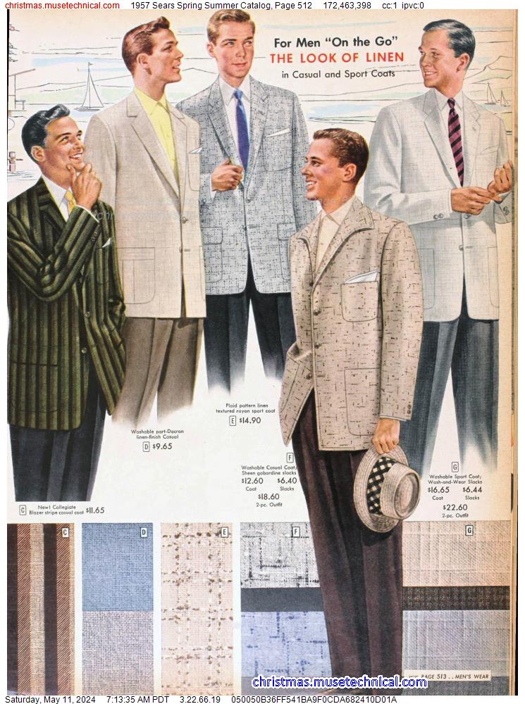 1957 Sears Spring Summer Catalog, Page 512