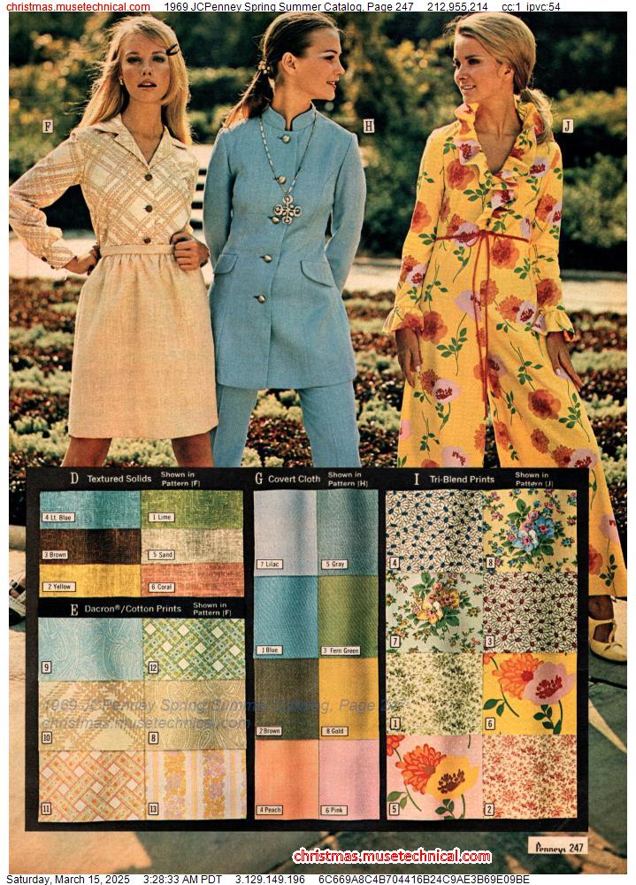 1969 JCPenney Spring Summer Catalog, Page 247