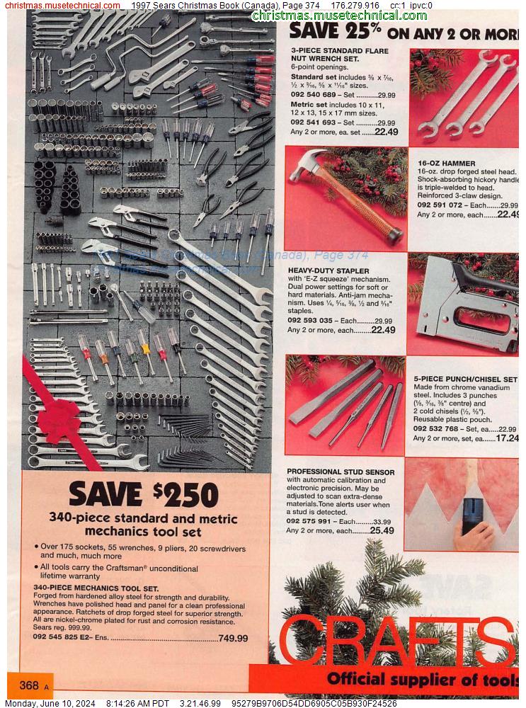 1997 Sears Christmas Book (Canada), Page 374