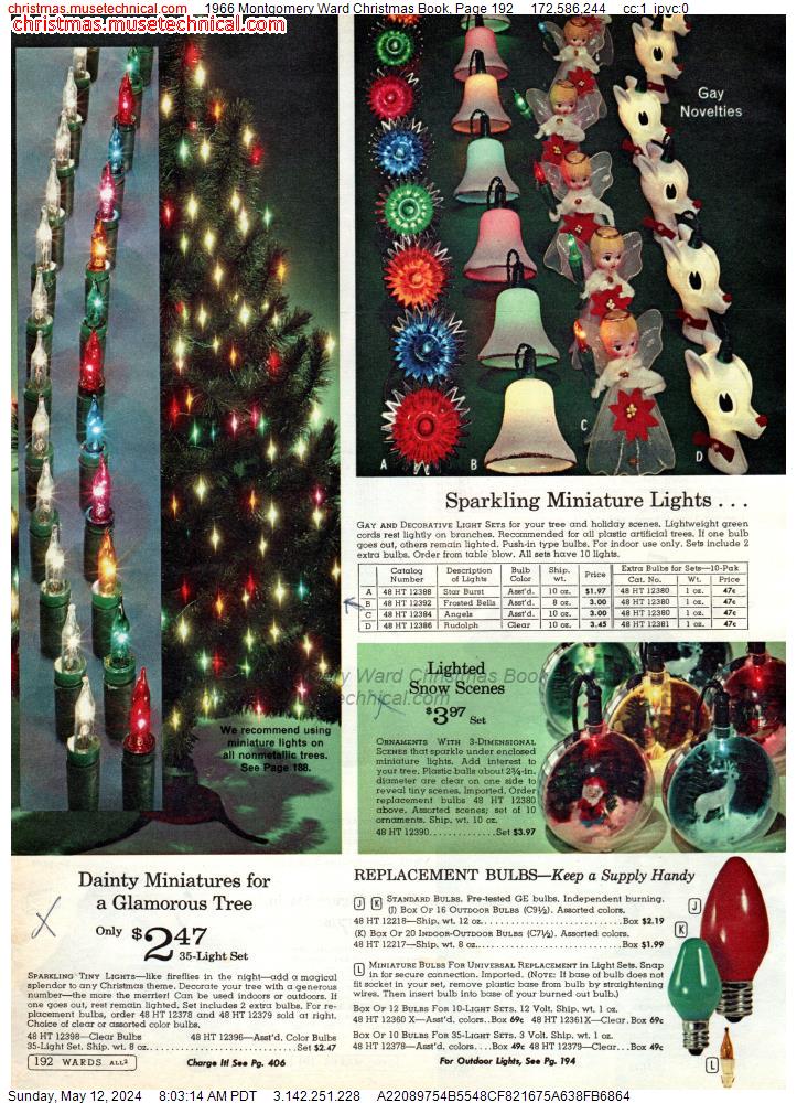 1966 Montgomery Ward Christmas Book Page 192 Catalogs And Wishbooks