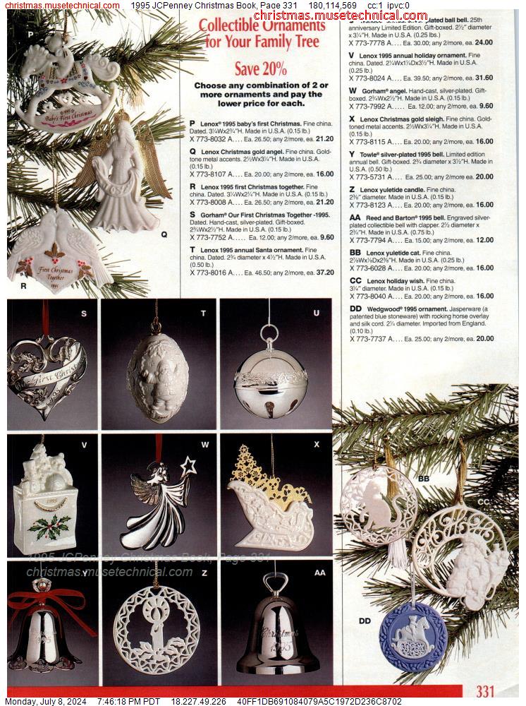 1995 JCPenney Christmas Book, Page 331