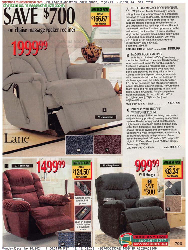 2001 Sears Christmas Book (Canada), Page 711