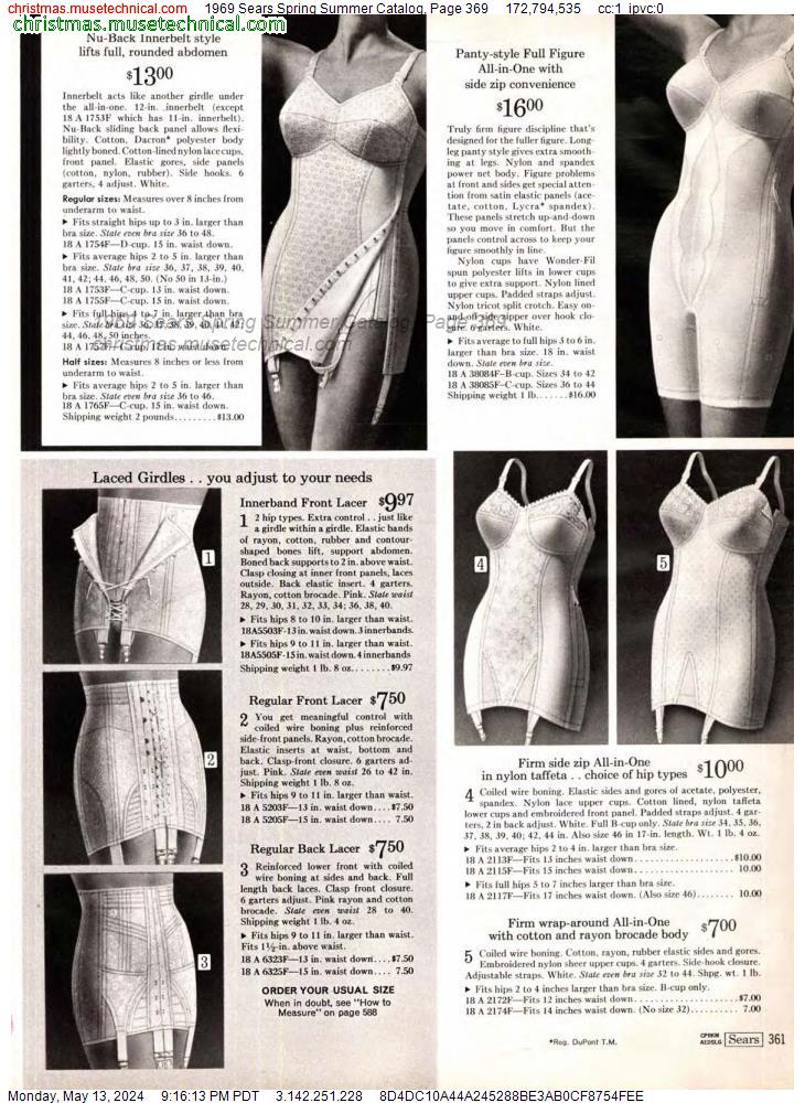 1969 Sears Spring Summer Catalog, Page 369