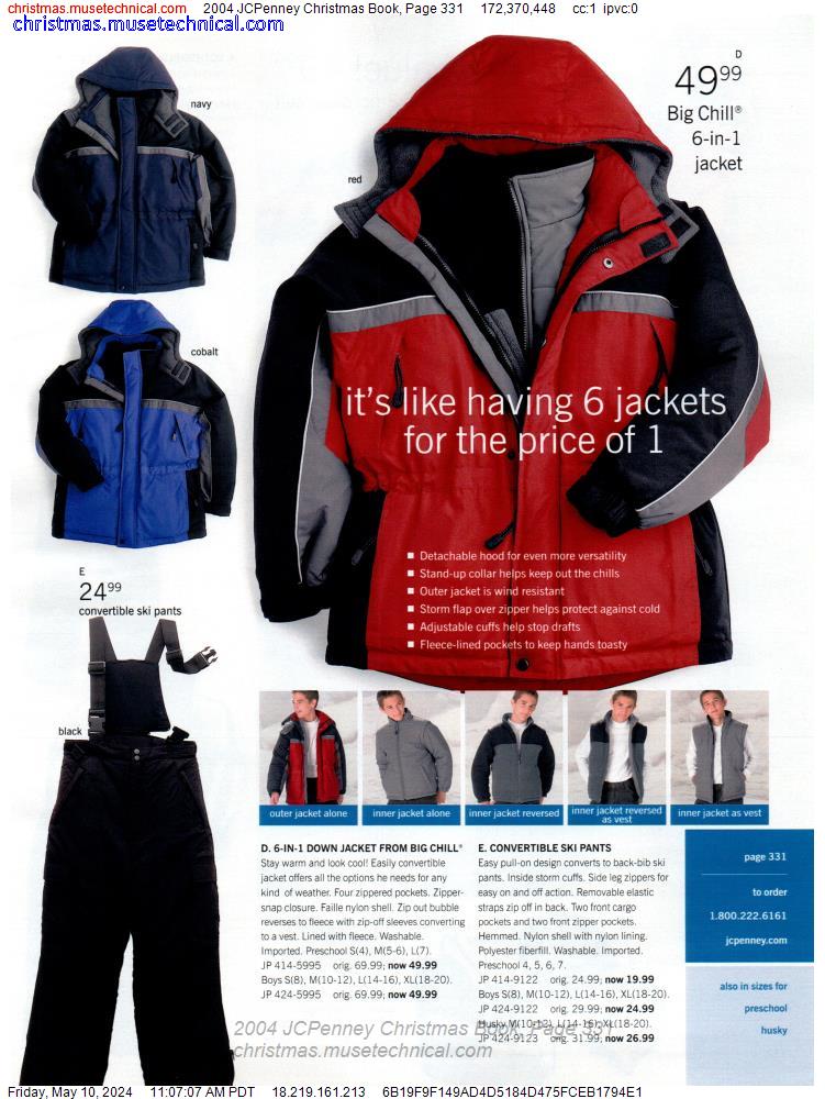 2004 JCPenney Christmas Book, Page 331